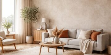 How wall finishes influence the atmosphere of a home