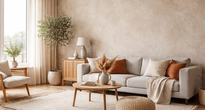 How wall finishes influence the atmosphere of a home