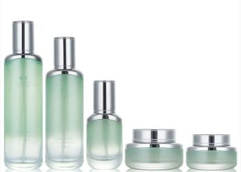 Square vs round skincare bottles
